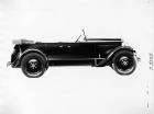1927 Packard phaeton, right side view, top lowered