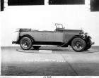 1928 Packard phaeton, five-sixth right side view, top folded