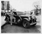 1929 Packard with special searchlight for Brooklyn Fire Department mounted on rear