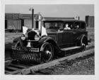 1929 Packard custom sedan made to run on railroad tracks
