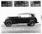 1929 Packard phaeton, left side view, top raised
