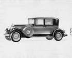 1929 Packard club sedan, seven-eights left front view