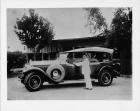1929 Packard touring car with owner, Z.H., sultan of Koeta Pinang