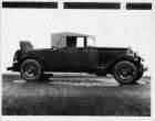1929 Packard convertible coupe, right side view, top raised, rumble seat open