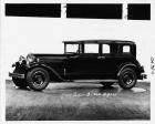 1930 Packard sedan, nine-tenths left front view