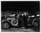 1930 Packard roadster with Carole Lombard
