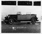 1931 Packard sport phaeton, seven-eighths left side view, top folded