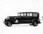 1931 Packard sedan limousine, nine-tenths left side view