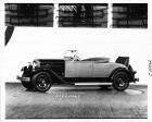 1931 Packard roadster, nine-tenths left side view, top folded