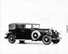1931 Packard convertible sedan, seven-eights right side view, top raised