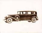 1932 Packard sedan limousine, nine-tenths left side view