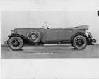 1932 Packard sport phaeton, left side view, top folded