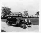 1932 Packard sedan, parked near the Lodge at Packard Proving Grounds