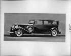1933 Packard sedan limousine, nine-tenths left side view