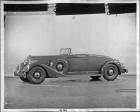 1934 Packard coupe roadster, nine-tenths left side view, top folded