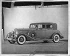 1934 Packard club sedan, seven-eights left side view