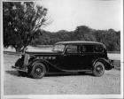 1935 Packard sedan, seven-eights left side view