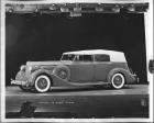 1935 Packard convertible sedan, seven-eights left side view, top raised