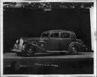 1935 Packard club sedan, seven-eights left side view