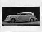 1935 Packard phaeton, seven-eights left side view, top raised