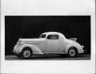1935 Packard sport coupe, nine-tenths left side view, rumble seat open