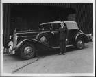 1935 Packard convertible victoria and Prince Eugene de Ligne of Belgium