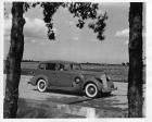 1936 Packard sedan at Packard Proving Grounds