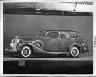1937 Packard touring sedan, nine-tenths left side view
