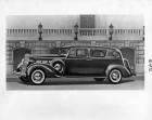 1937 Packard touring sedan behind the Detroit Institute of Arts