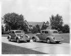 1937 Packards on passing one another at Packard Proving Grounds