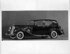 1937 Packard formal sedan, nine-tenths left side view