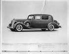 1937 Packard club sedan, nine-tenths left side view