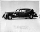1938 Packard club sedan, nine-tenths left side view