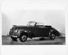1941 Packard convertible coupe, seven-eights left side view, top folded