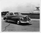 1946 Packard Clipper sedan parked by Scott fountain on Belle Isle