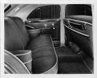 1946 Packard Super Clipper, view of rear interior through right rear passenger door