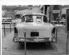 1957 Packard sedan, rear view