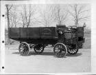 1905 Packard truck, right side view, parked on road