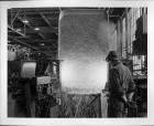 1956 Packard passes through welding machines