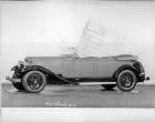 1932 Packard prototype phaeton, nine-tenths left side view, top folded