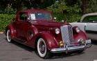 1937 Packard Twelve Coupe - maroon - fvr
